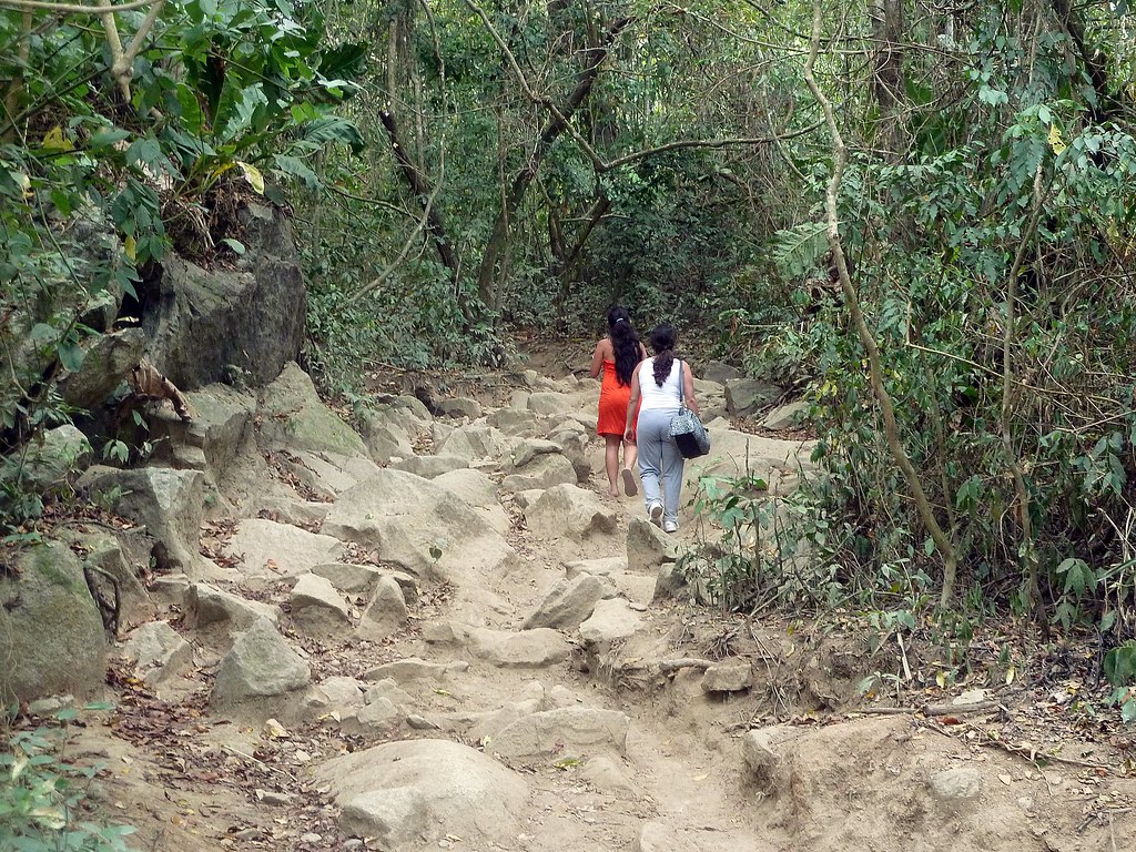 Travel landscape near Tayrona National Park